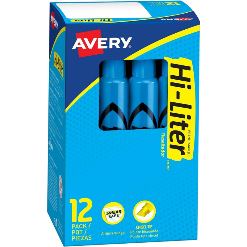 Marcatextos HI-LITER Caja C/12 | Avery